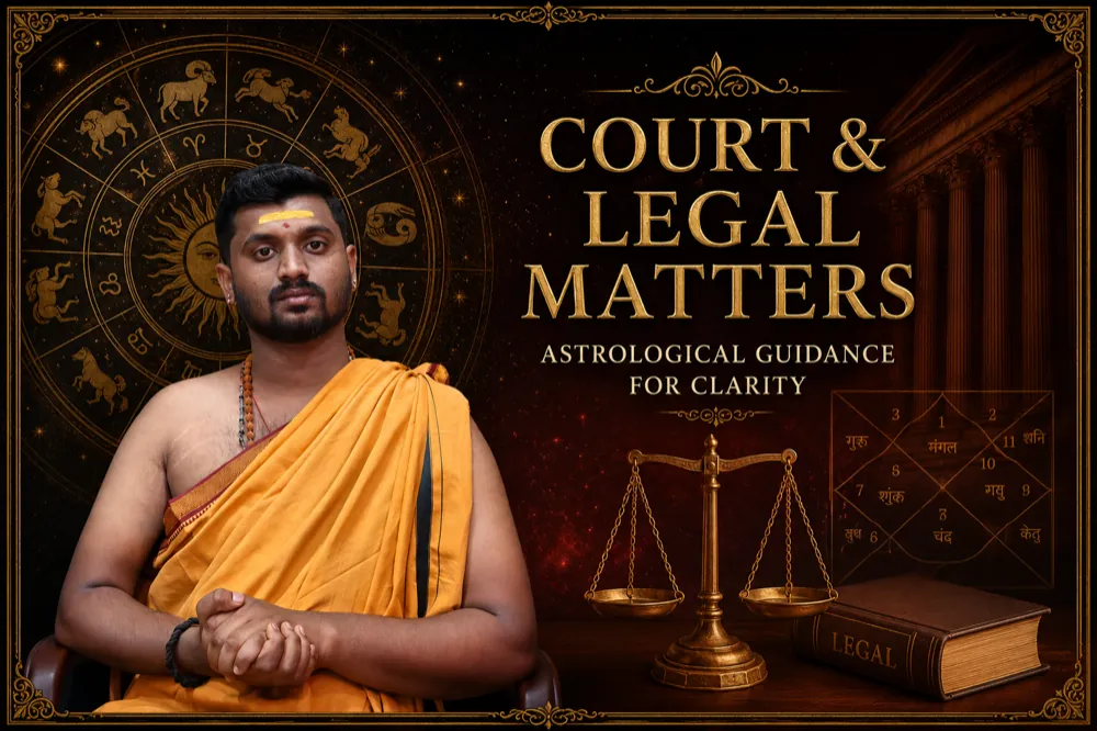 Court and Legal Matters - Best Astrologer in Bangalore